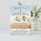 Jongens jacht uitnodiging (Staand voorkant)