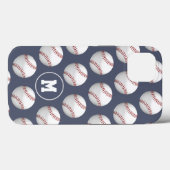 jongens jongens jongens sport baseballetjes monogr Case-Mate iPhone case (Achterkant (horizontaal))