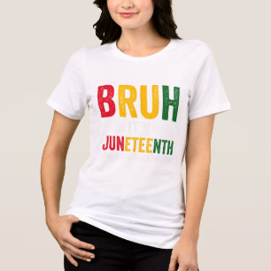 Jongens Juneteenth T-shirt Black Freedom 2024 Mann