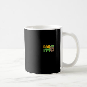 Jongens Kinderen 6de Verjaardag Jongen Broer Ik be Koffiemok