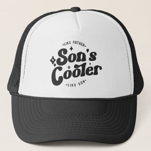 Jongens koeler Funny FathersDay (komt overeen met Trucker Pet (Voorkant)