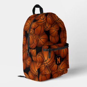 jongens meisjes gepersonaliseerde basketballen pat bedrukte rugzak