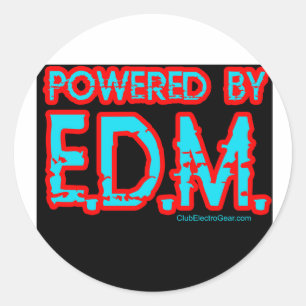 jongens meisjes RAVE Raver raving club muziek dans Ronde Sticker