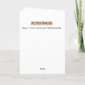 - jongens met spieren, kaart (Achterkant)