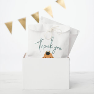 Jongens Modern Schattige Monster Alien Baby shower Bedankzakje