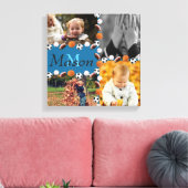 Jongens Monogram Foto Sport Collage Canvas Afdruk (Insitu (Woonkamer))