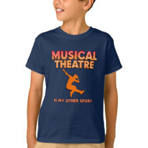 Jongens "Musical Theater is mijn andere sport" T-s