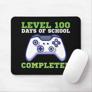 Jongens Niveau 100 Dagen School Voltooid Muismat