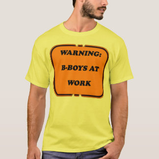 jongens op het werk t-shirt