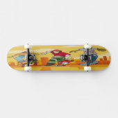 Jongens op skateboards - skateboard (Horizontaal)