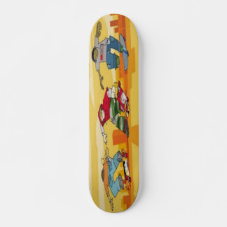 Jongens op skateboards - skateboard