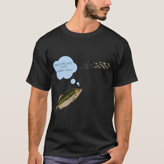 Jongens, relax! t-shirt (Voorkant)