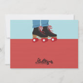 Jongens, rolschaatsen kaart (Achterkant)