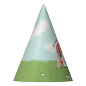 Jongens Schattige Boerderij Dier Barnyard Kinder 2 Feesthoedjes (Links)