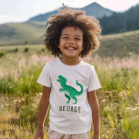 Jongens Schattige Groene Dinosaurus T-Rex Kinder