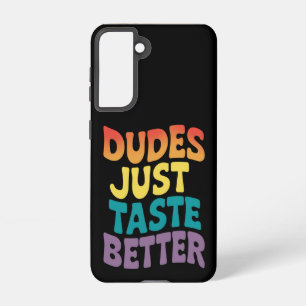 Jongens smaken gewoon beter Gay Pride vintage Samsung Galaxy Hoesje