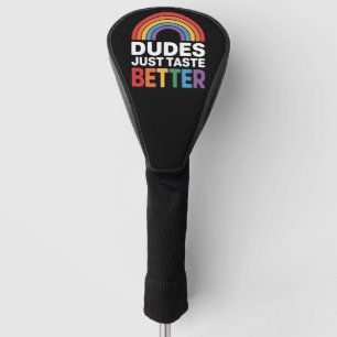 Jongens Smaken gewoon beter Grappige Homoseksuele Golfheadcover