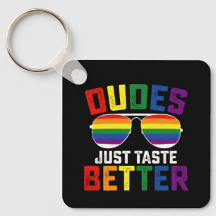 Jongens Smaken Simpelweg Beter Grappig Homoseksuee Sleutelhanger