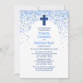 Jongens Spaanse Eerste Communie Kaart (Voorkant)