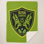 Jongens Speelgoed Dart Pistool Battle Sherpa Deken (Voorkant)