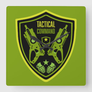 Jongens Speelgoed Dart Pistool Battle Vierkante Klok