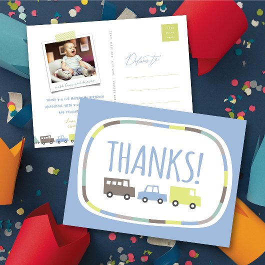 Jongens Speelgoed Pastel Blauw Kind Verjaardagsfee Briefkaart