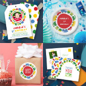 Jongens Speelgoed Transport Foto & Gelukkige Verja Vlaggetjes