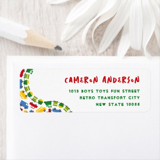 Jongens Speelgoed Vervoer Auto Bus Vrachtwagen Tre Etiket (Insitu)