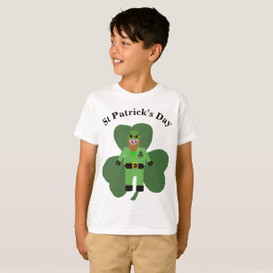 Jongens St Patricks Day Leprechaun T-shirt