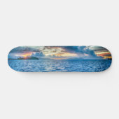 Jongen's Sunset Blue Skateboard (Horizontaal)