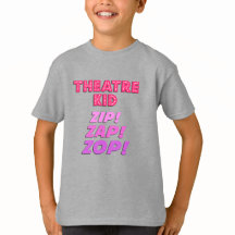 Jongens Theater Kid Zip-Zap-Zop T-shirt