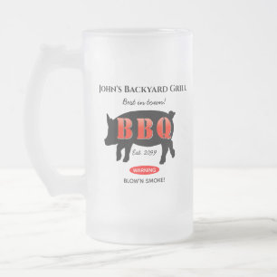 Jongens Thuisbassin Rallling Beer Soda Handle Matglas Bierpul