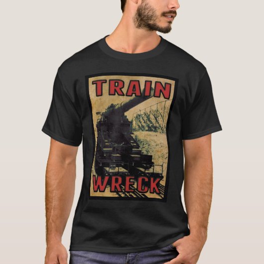 Jongens TrainWreck SOS Shirt (Voorkant)