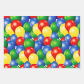 Jongen's verjaardag inpakpapier vel (Voorkant 3)