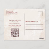 Jongens Verjaardagsfeest Baseball Custom Invitatio Briefkaart (Achterkant)