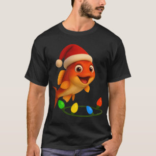 Jongens vissen Geboren om te gaan vissen Gedwongen T-shirt