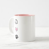 Jongens vs. honden Mok (Voorkant links)