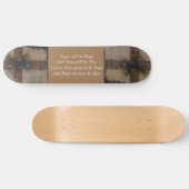 Jongens worden jongens skateboard (Horizontaal)