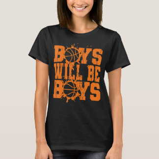 Jongens zijn jongens Basketball T-shirt