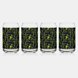 Jongens Zombie School Blikvorm Glas