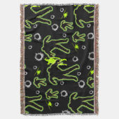 Jongens Zombie School Deken (Voorkant Verticaal)