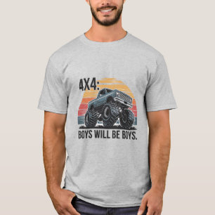 Jongens zullen jongens zijn: 4x4 Adventure Truck T-shirt
