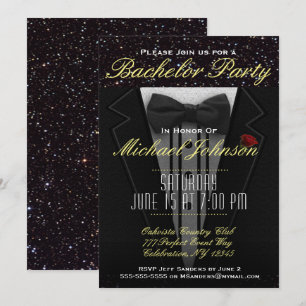 Jongensavond   Smoking Uitnodiging