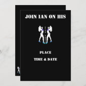 JONGENSNACHT Uitnodiging (Voorkant / Achterkant)