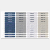 Jongensschool Kinderopvang Naam Labels (Vel)