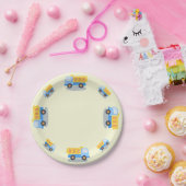 Jongensvrachtwagen Papieren Bordje (Feest)