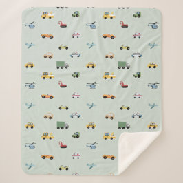 Jongenswagen, voertuigpatroon sherpa deken