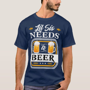Jongere Zus Heeft Een Bruid En Bruidegom Drinker N T-shirt