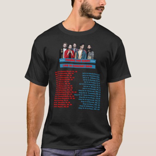 JONGEREN DE GEIANTE TOUR 2019 T-SHIRT (Voorkant)