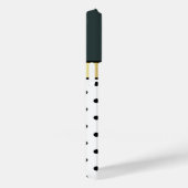 Jongeren groene witte en zwarte pooldots Case-Mate iPhone case (Achterkant / Rechts)